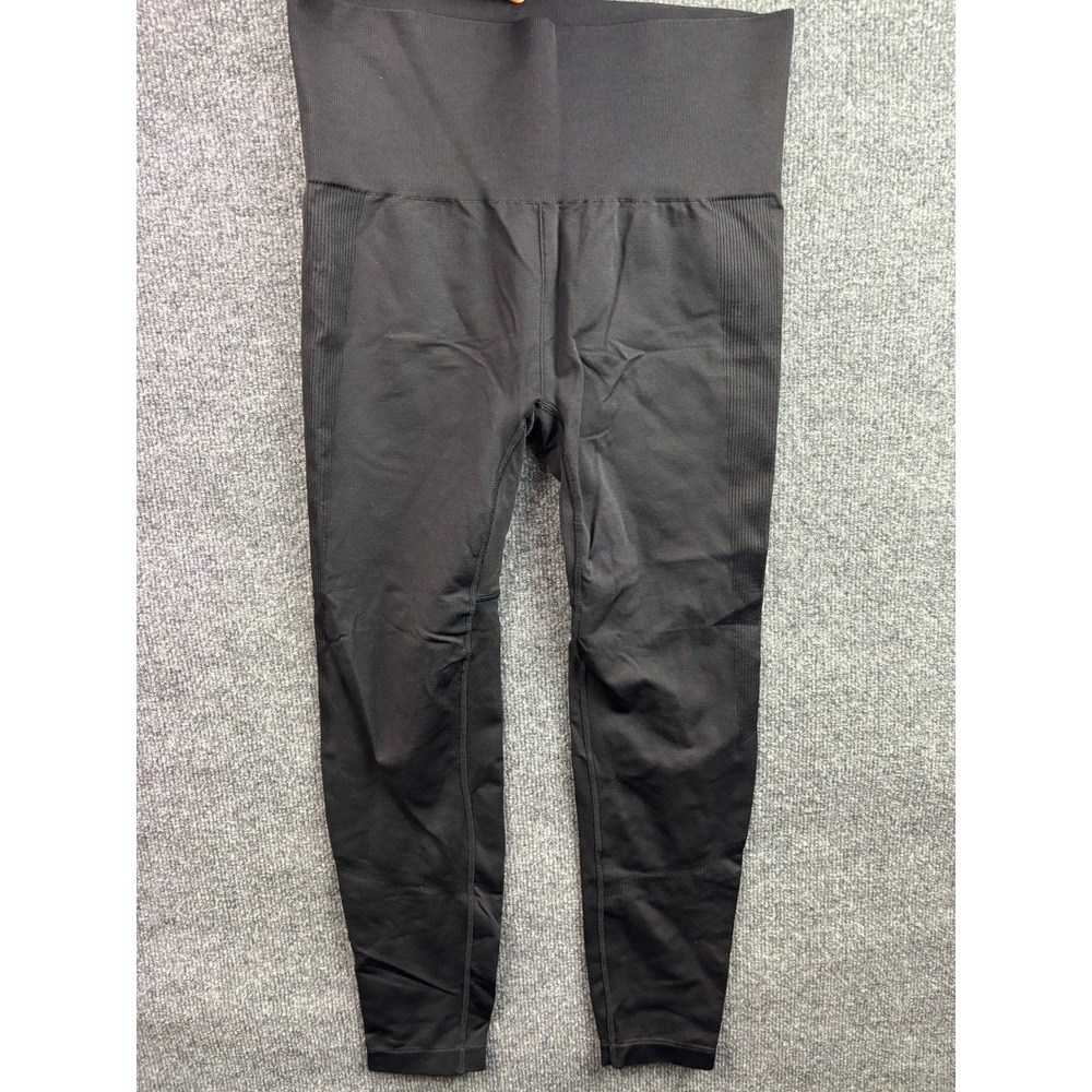 The North Face Summit Pro Baselayer Leggings Womens LG Black Seamless High Rise